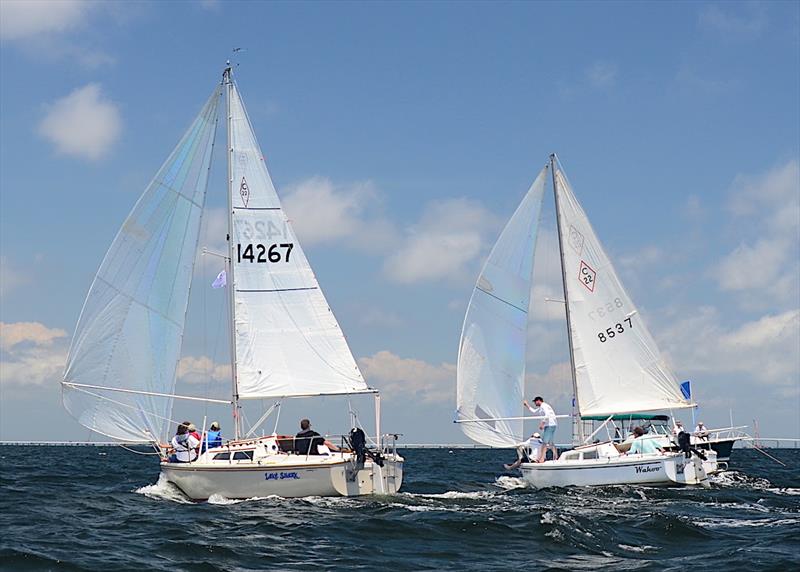 The Weist family entry 'Lakeshark' (14267) which came from Preston MN to race in Pensacola sported the youngest crew. The family - Stuart, Michelle, Eric, Nick and Luke - finished with all sixes and sevens, in sixth place, but nobody had a better time - photo © Talbot Wilson