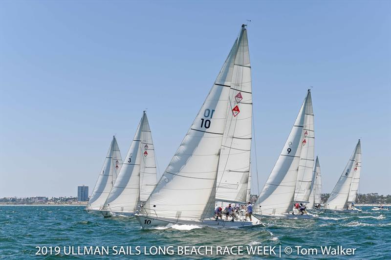 Ullman Sails Long Beach Race Week day 3 photo copyright Tom Walker taken at Long Beach Yacht Club and featuring the Catalina 37 class