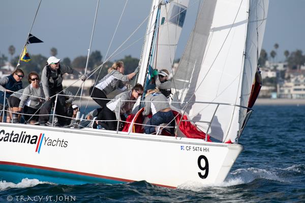 2019 Linda Elias Memorial Women's One Design Challenge photo copyright Tracy St.John taken at Long Beach Yacht Club and featuring the Catalina 37 class