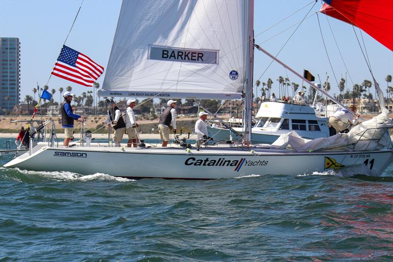 Congressional Cup Day 3, Long Beach Yacht Club, April 20, 2018 photo copyright Congressional Cup taken at Long Beach Yacht Club and featuring the Catalina 37 class