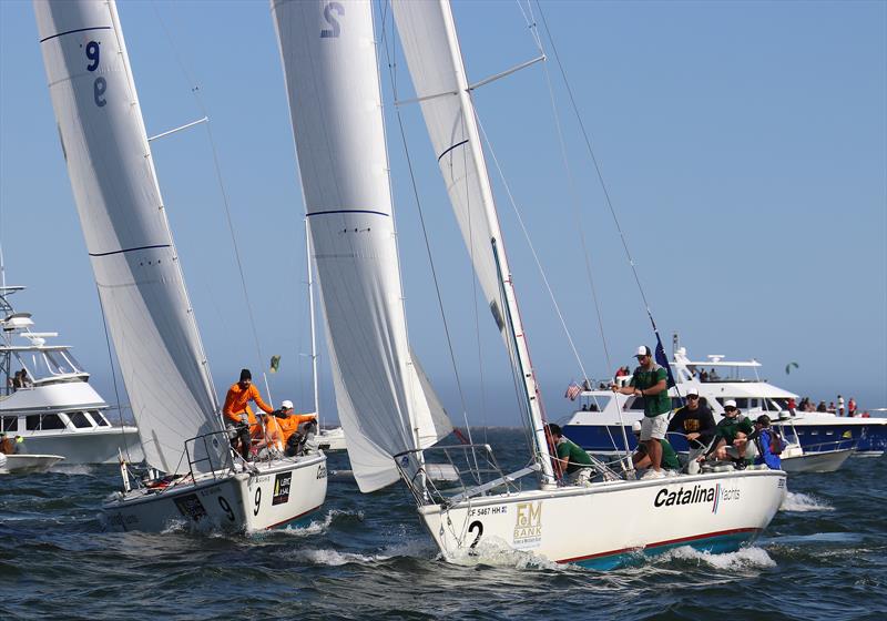 Final Day, 2018 Congressional Cup, Long Beach, April 21, 2018 photo copyright Bronny Daniels taken at Long Beach Yacht Club and featuring the Catalina 37 class