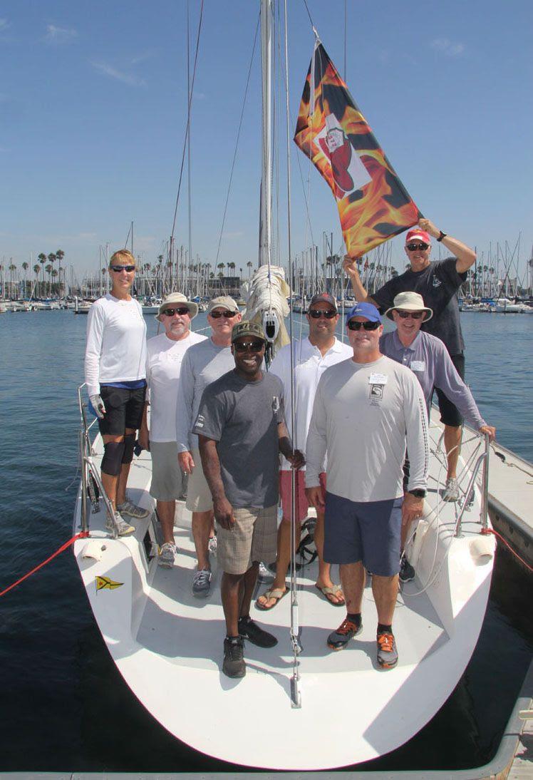 2019 Long Beach Yacht Club Heroes Regatta photo copyright SeaToSkyImages: Mike Reed/Tom Heato taken at Long Beach Yacht Club and featuring the Catalina 37 class