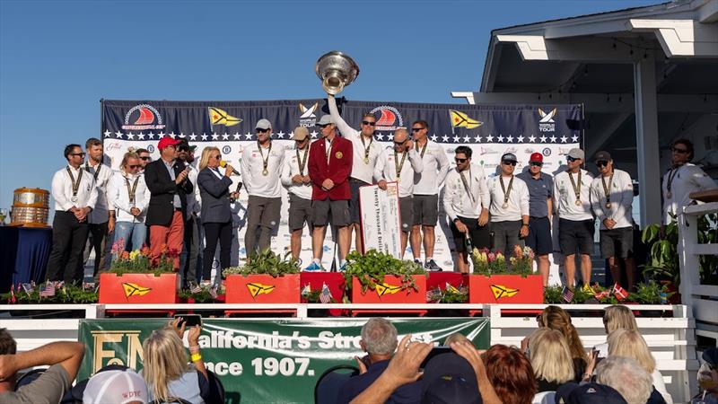 Ian Williams - Presentation - Final day - Congressional Cup - April 2022 - Long Beach Yacht Club - photo © Ian Roman / WMRT