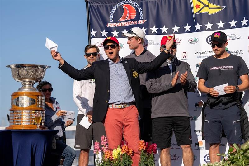 Presentation - Final day - Congressional Cup - April 2022 - Long Beach Yacht Club photo copyright Ian Roman / WMRT taken at Long Beach Yacht Club and featuring the Catalina 37 class