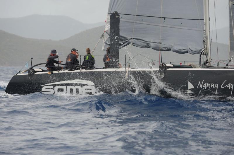 Nils Erickson's Formula 40, Soma on day 1 of the Racing BVI Spring Regatta - photo © Todd VanSickle