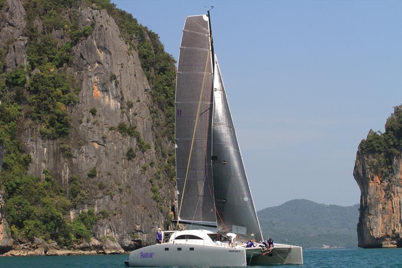 The Bay Regatta 2017 day 2 photo copyright Scott Murray taken at Phuket Yacht Club and featuring the Catamaran class