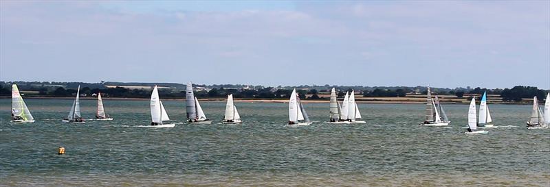 Zhik East Coast Piers Race 2017 photo copyright Chris Kirby taken at Marconi Sailing Club and featuring the Catamaran class