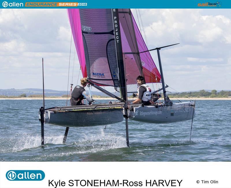 Whitstable Forts Race - Allen Endurance Series Round 1 photo copyright Tim Olin / www.olinphoto.co.uk taken at Whitstable Yacht Club and featuring the Catamaran class