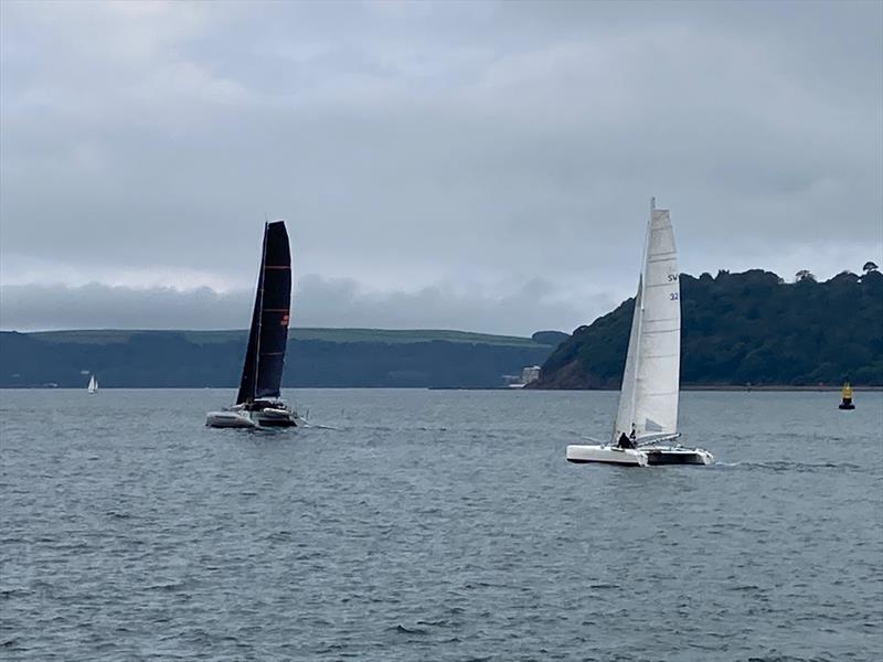 Fun on the water in Plymouth photo copyright RWYC taken at  and featuring the Catamaran class