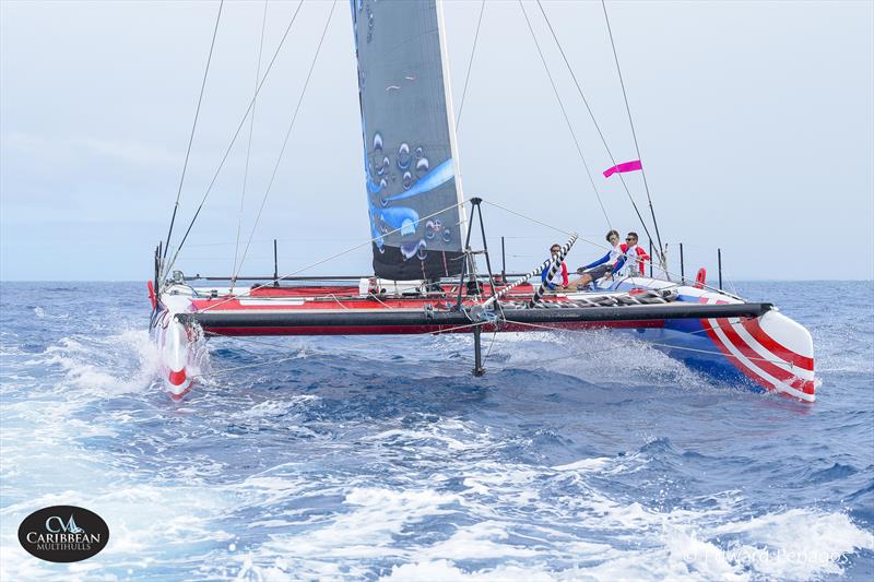 Arawak on Caribbean Multihull Challenge day 1 - photo © Edward Penagos