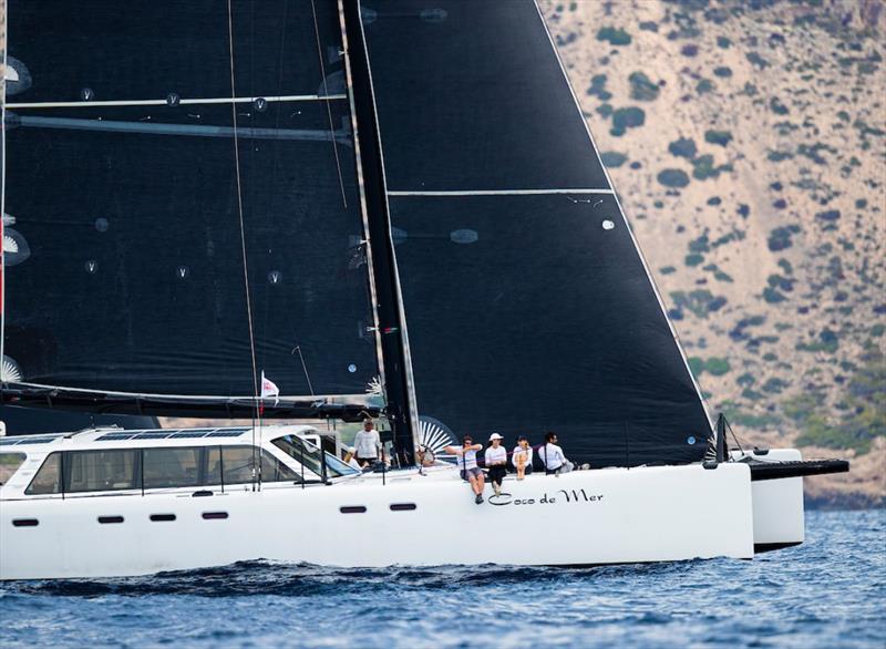 2021 Multihull Cup at Port Adriano, Mallorca day 3 photo copyright Sailing Energy taken at  and featuring the Catamaran class