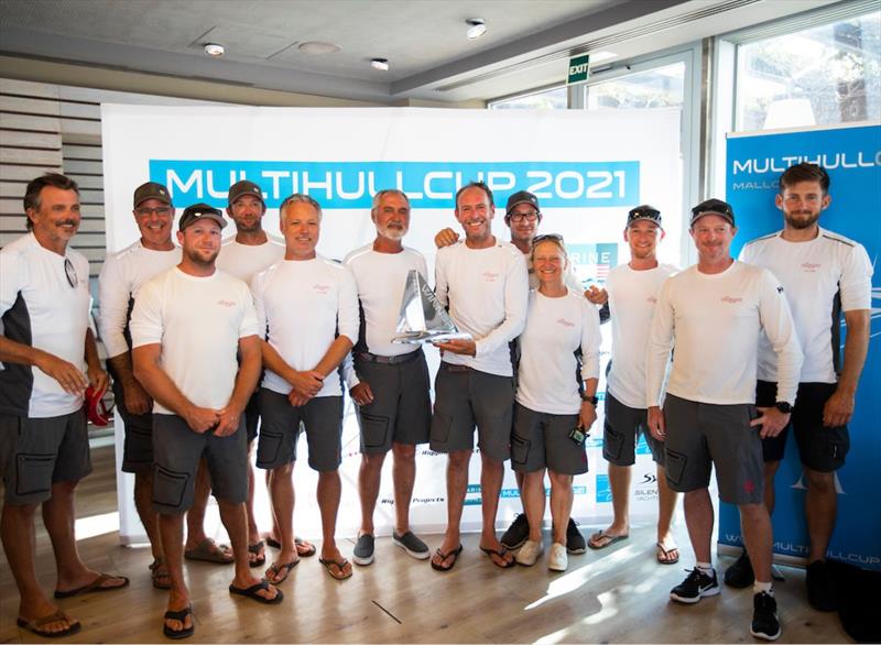 2021 Multihull Cup at Port Adriano, Mallorca day 3 photo copyright Sailing Energy taken at  and featuring the Catamaran class