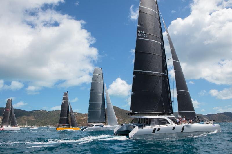 A competitive Offshore Multihull division includes the return of the Gunboat fleet to the BVI Spring Regatta - photo © Alastair Abrehart