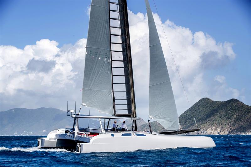 The Eagle Class 53 has speed, style and impressive levels of onbard technology photo copyright Richard Langdon & Rachel Fallon-Langdon taken at St. Thomas Yacht Club and featuring the Catamaran class