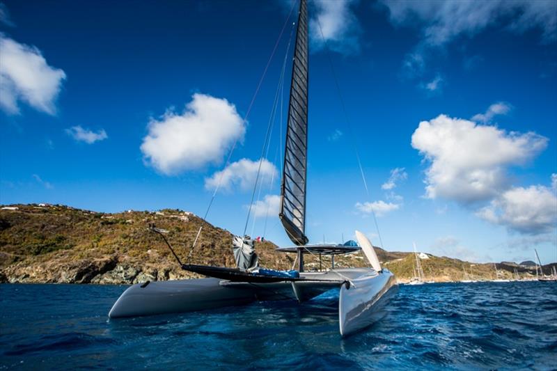 Eagle Class 53 catamaran - Les Voiles de St Barth photo copyright Richard & Rachel / Ocean Images taken at Saint Barth Yacht Club and featuring the Catamaran class