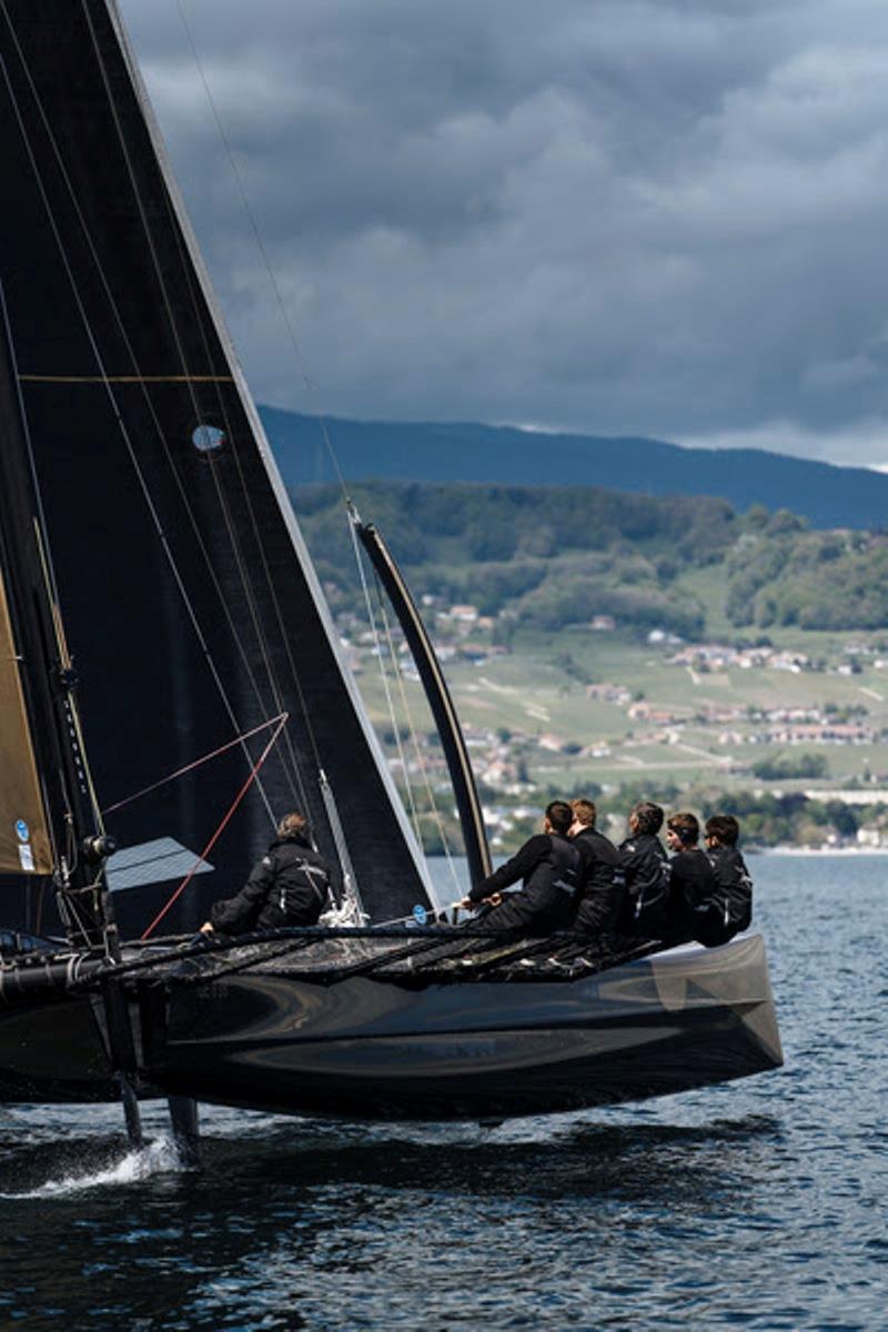 Ladycat powered by Spindrift racing photo copyright Chris Schmid / Spindrift Racing taken at  and featuring the Catamaran class