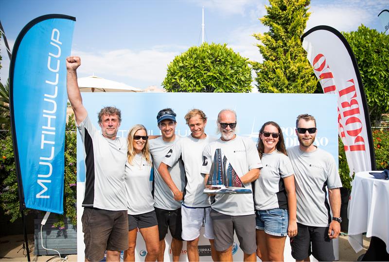 Multihull Cup prize giving photo copyright Sailing Energy taken at  and featuring the Catamaran class