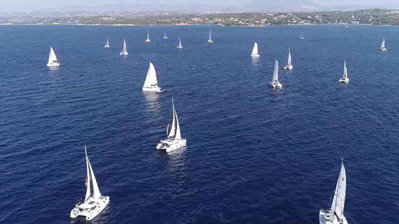 10th Anniversary Catamarans Cup 2019, Leg 3: Spetses to Astros photo copyright Event Media taken at  and featuring the Catamaran class