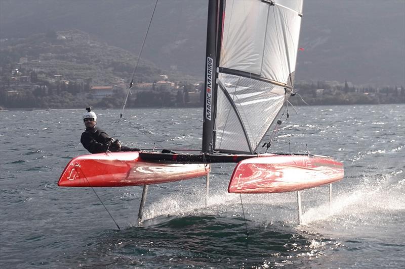 iFLY15 Hydrafoil Catamaran - photo © Miami Yacht Club