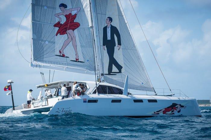 2 2 Tango - Caribbean Multihull Challenge 2020 - Photography sponsored by Caribbean-Multihulls.com