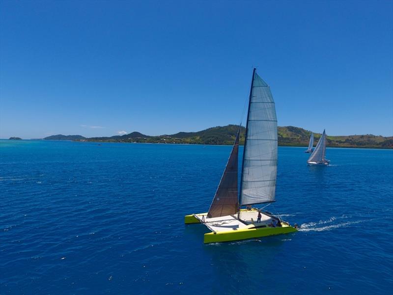 2020 Fiji Regatta Week photo copyright Ronnie Simpson taken at Musket Cove Yacht Club and featuring the Catamaran class