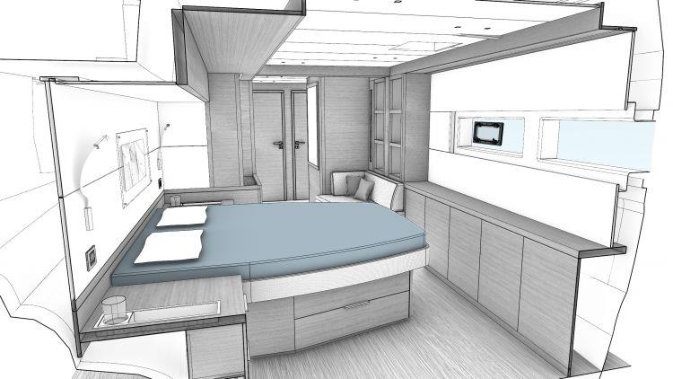 The new Lagoon 55 photo copyright Lagoon taken at  and featuring the Catamaran class