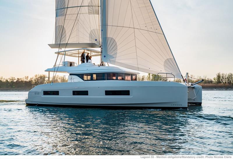 Lagoon 55 photo copyright The Multihull Group taken at  and featuring the Catamaran class