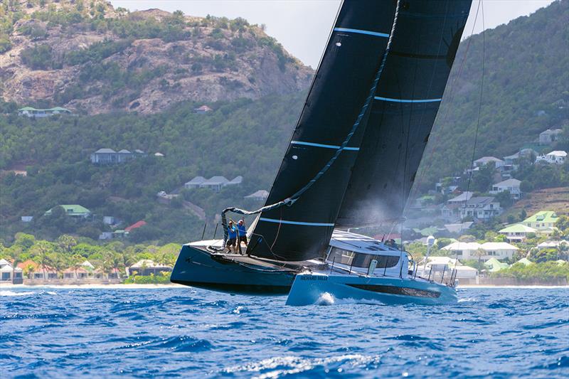 Les Voiles de St Barth Richard Mille photo copyright Christophe Jouany taken at Saint Barth Yacht Club and featuring the Catamaran class