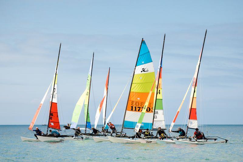 32nd Savills Channel Islands Hobie Cat Championships photo copyright Jack Clayden taken at Royal Channel Islands Yacht Club and featuring the Catamaran class