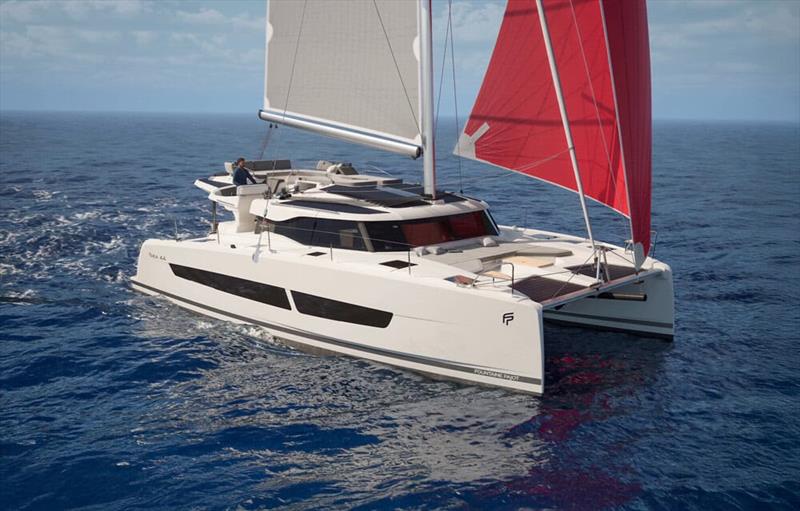Fountaine Pajot has just unveiled its outstanding New 44 sailing catamaran - photo © The Yacht Sales Co