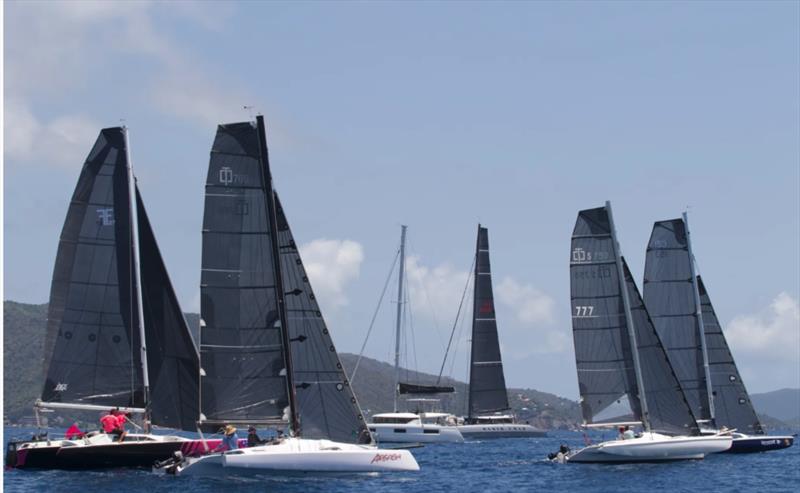 Lucky 7 in the Sport Multihull Class at 2024 BVI Spring Regatta - photo © Ingrid Abery / www.ingridabery.com