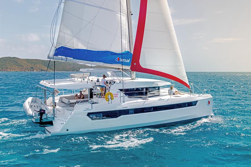Sailing in the British Virgin islands - photo © Leopard Catamarans
