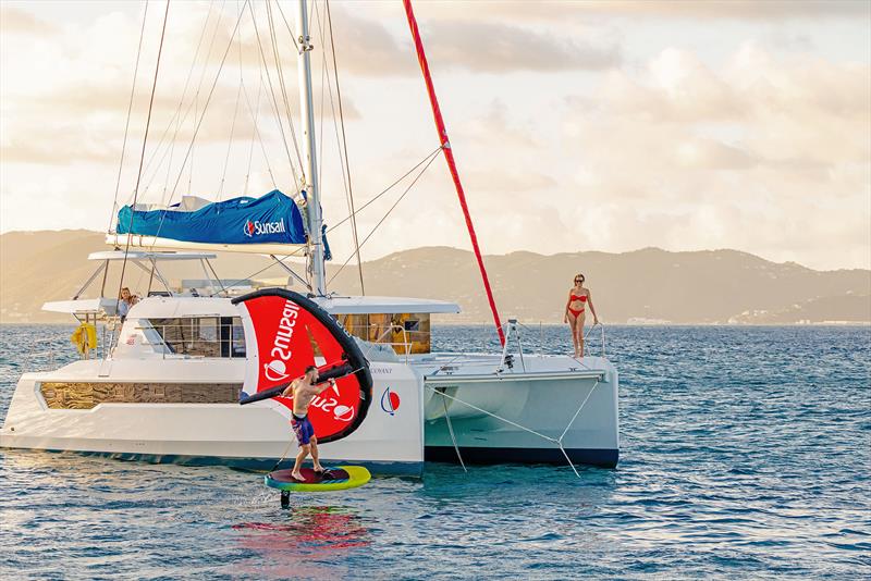 Living the dream in the British Virgin islands - photo © Leopard Catamarans