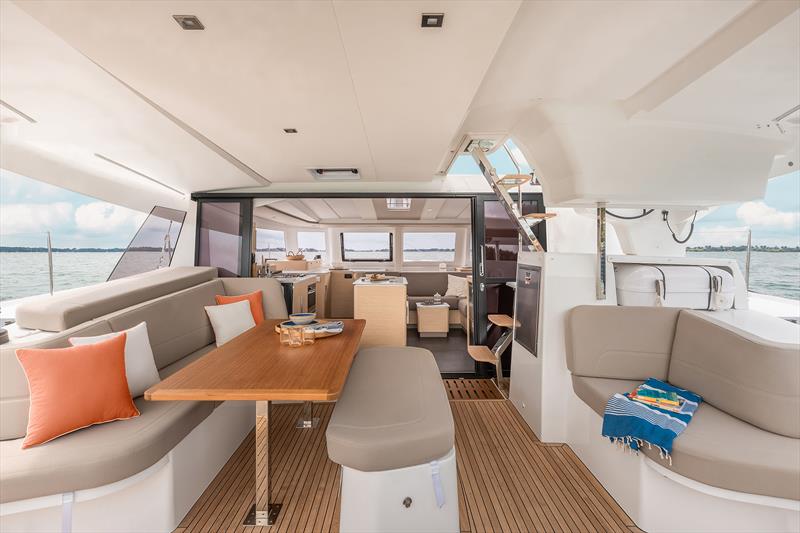 FP41 Cockpit - photo © Fountaine Pajot