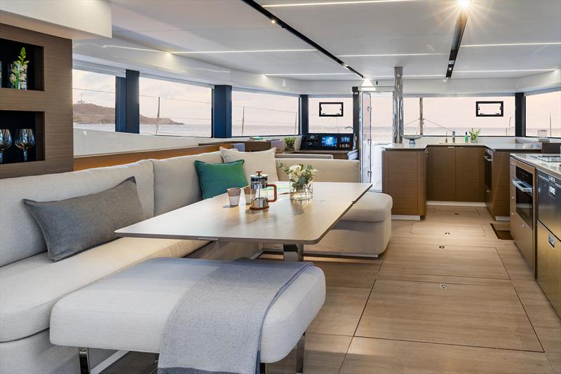Leopard 52 - saloon photo copyright Leopard Catamarans taken at  and featuring the Catamaran class
