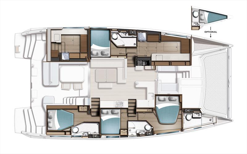 Leopard 52 - Cabins plus Both Utility photo copyright Leopard Catamarans taken at  and featuring the Catamaran class