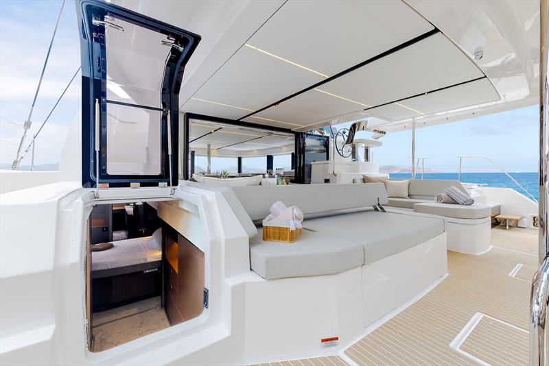 Leopard 52 - Aft cockpit photo copyright Leopard Catamarans taken at  and featuring the Catamaran class