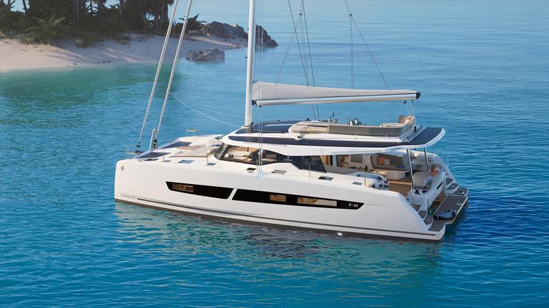 FP48 photo copyright Fountaine Pajot taken at  and featuring the Catamaran class