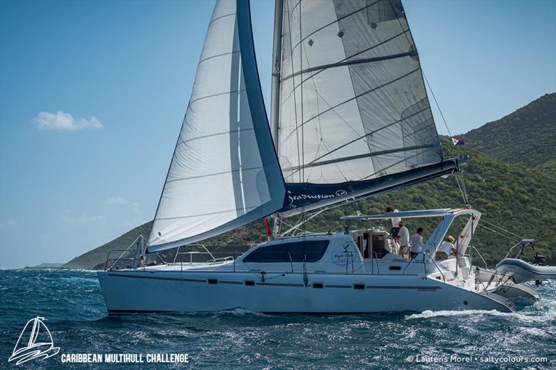 Seaduction - Caribbean Multihull Challenge Race and Rally photo copyright Laurens Morel taken at Sint Maarten Yacht Club and featuring the Catamaran class