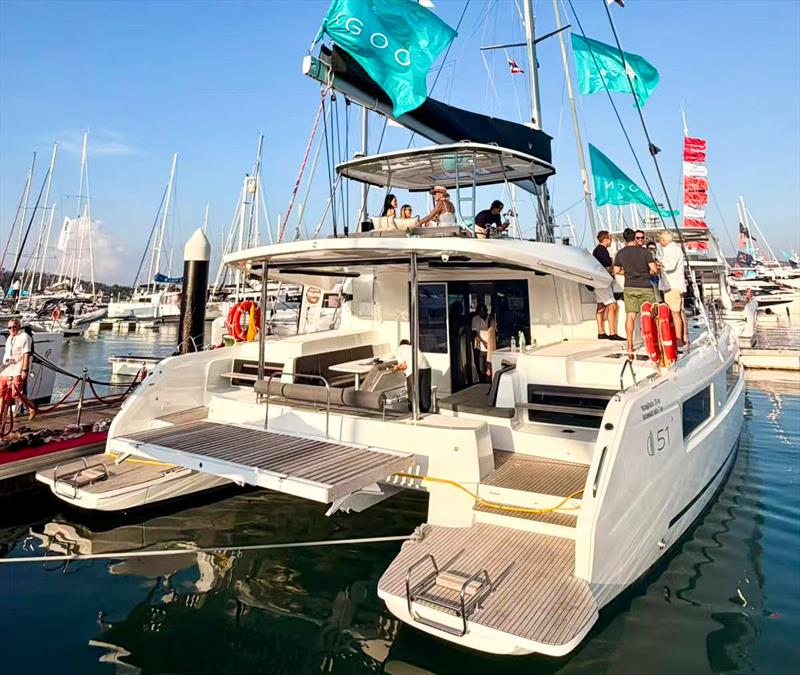 Lagoon 51 photo copyright ASIAMARINE taken at  and featuring the Catamaran class