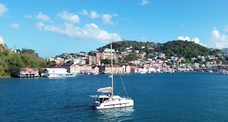 Arrival at Casa de Brelly (USA) photo copyright Viking Explorers taken at  and featuring the Catamaran class