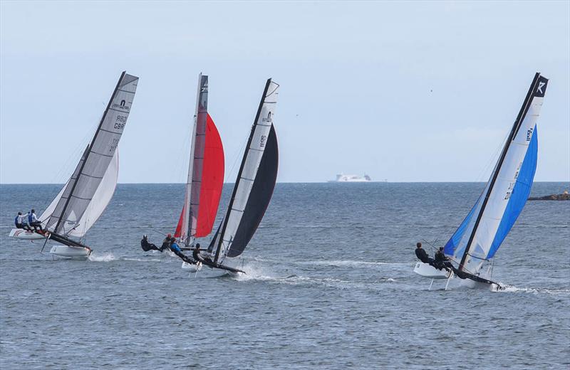  - Victoria Pinkerton Irish Multihull Northern Championship at Ballyholme photo copyright Bob Torrens / Spectator Newspapers taken at Ballyholme Yacht Club and featuring the Catamaran class