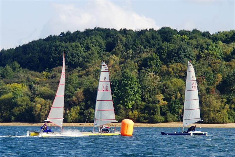 Catapults at the Carsington Cat Open 2014 photo copyright CSC taken at Carsington Sailing Club and featuring the Catapult class