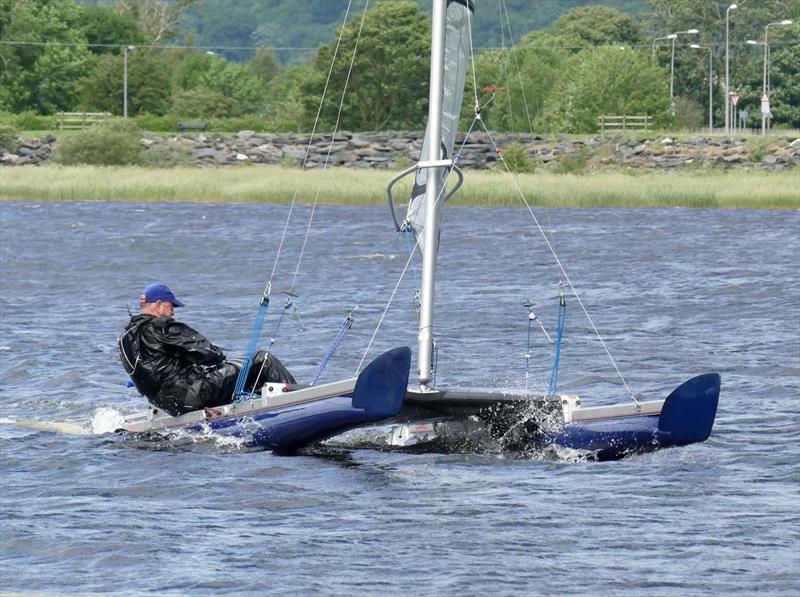 Catapults at Bala photo copyright John Hunter taken at Bala Sailing Club and featuring the Catapult class