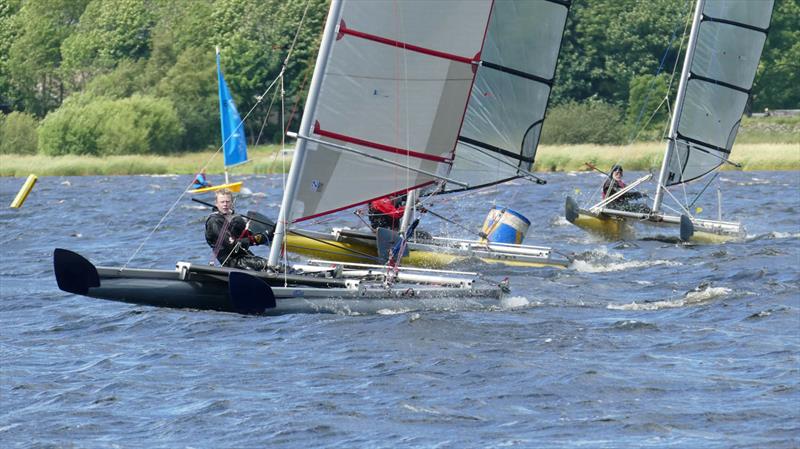 Catapults at Bala photo copyright John Hunter taken at Bala Sailing Club and featuring the Catapult class