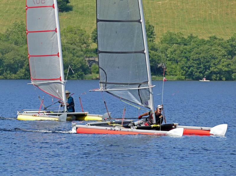 Catapult Nationals at Bala photo copyright John Hunter taken at Bala Sailing Club and featuring the Catapult class