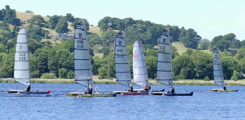 Catapult Nationals at Bala photo copyright John Hunter taken at Bala Sailing Club and featuring the Catapult class