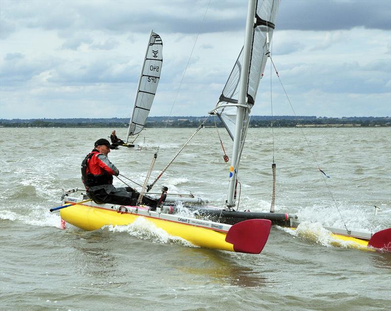 Stone Week 2018 photo copyright Nick Champion / www.championmarinephotography.co.uk taken at Stone Sailing Club and featuring the Catapult class