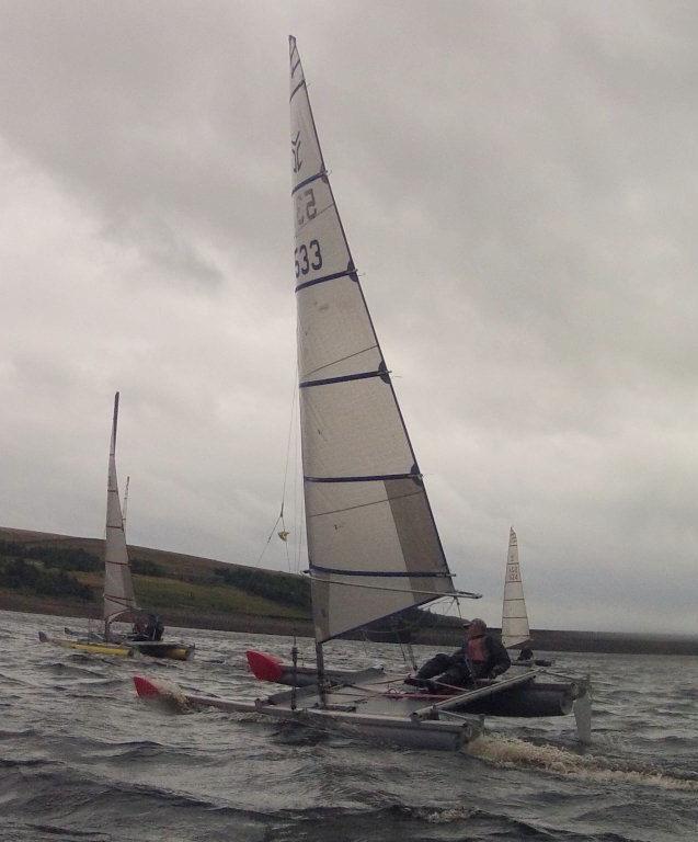 John Terry wins the Northerns trophy at Yorkshire Dales Sailing Club photo copyright Dave Baxter taken at Yorkshire Dales Sailing Club and featuring the Catapult class