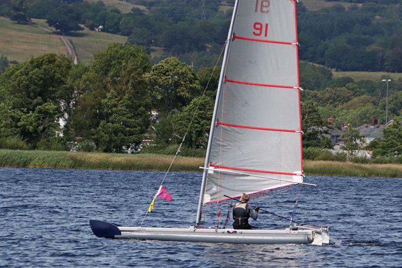 Gareth Ede wins the Catapult National Championship at Bala photo copyright John Hunter taken at  and featuring the Catapult class